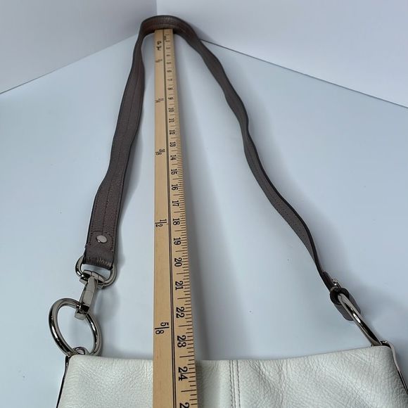 B Makowsky Bag Crossbody|Shoulder Bag Leather Slim Profile Crossbody Bag - Picture 13 of 15